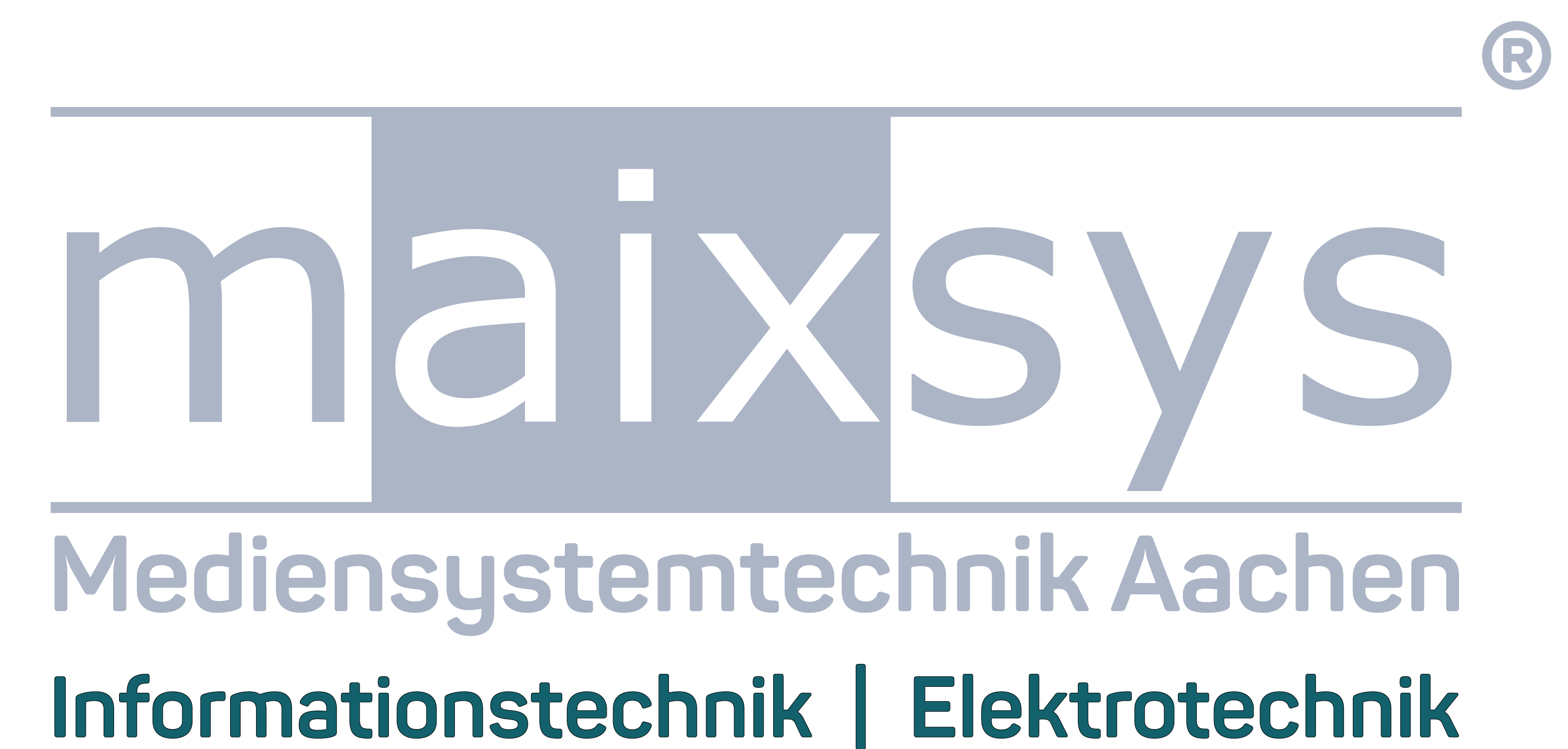 LogoMaixsysGmbH-mediensystemtechnik silber transparent